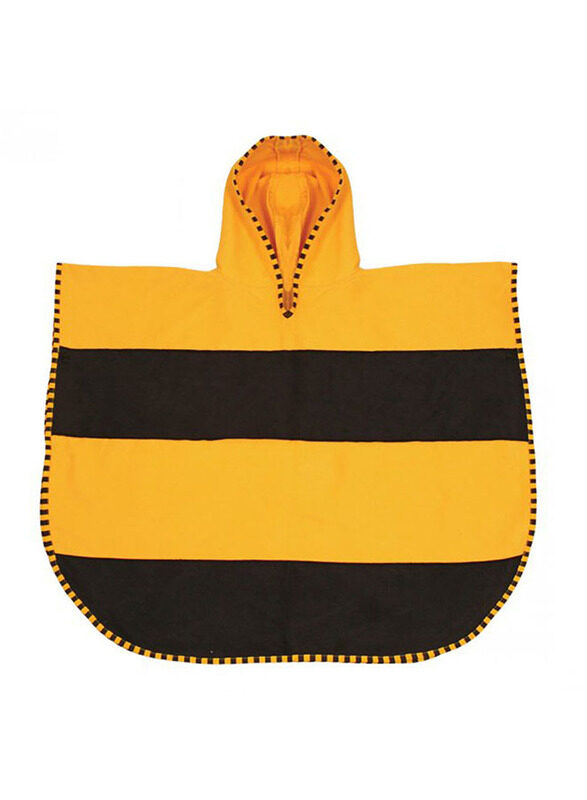 Little Life Bee Ultralight Poncho Towel, Yellow