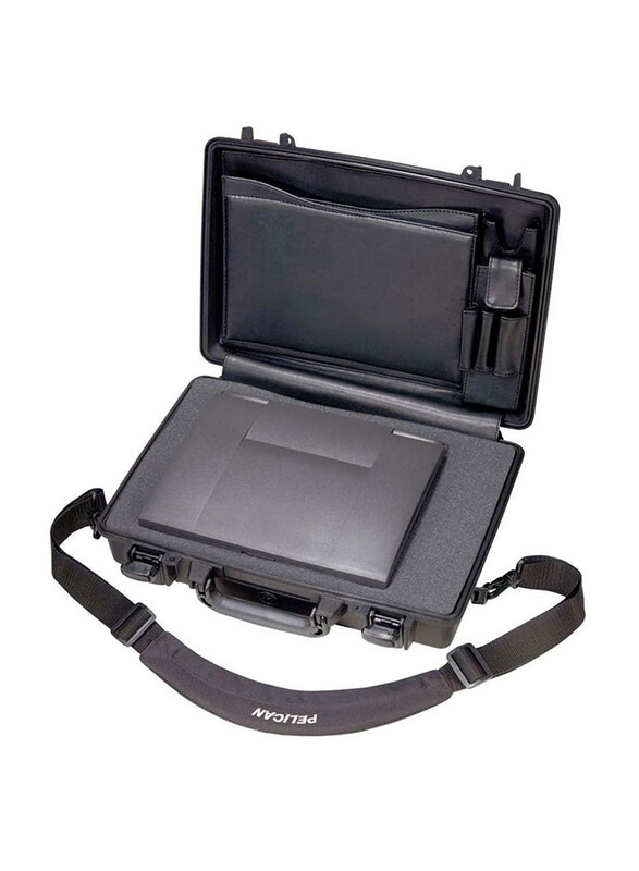 

Pelican Computer Watertight Hard Case WL/Lid-Organizer & Foam, 1495CC, Black