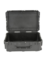 SKB Iseries Watertight Utility Empty Case with Wheels and Tow Handle, 3424-12, Black