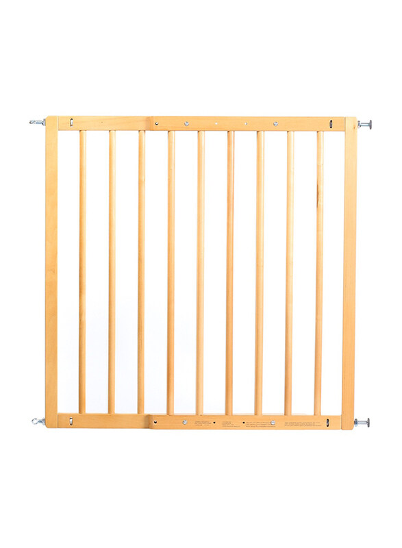 

Reer Simple-Lock Wall-Mounted Basic Gate, Brown