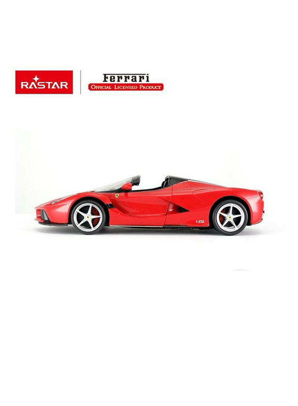 Rastar LA Ferrari Aperta Remote Control Car, 1:14 Scale, Red, Ages 6+