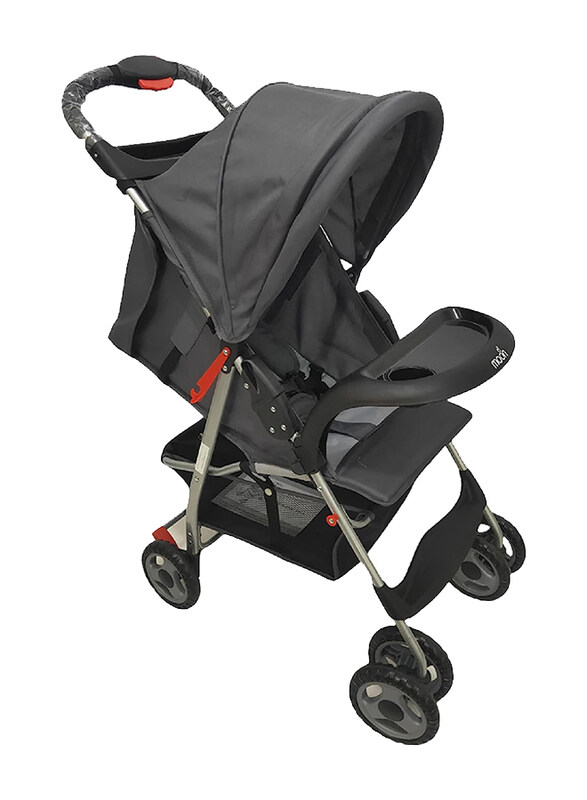 

Moon Bezik One Fold Stroller, Mid Grey