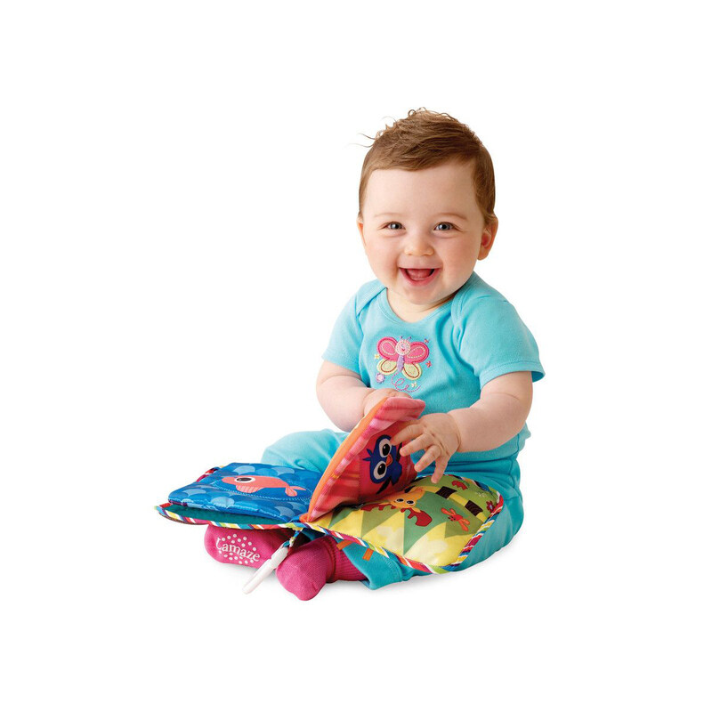 

Tomy Lamaze Classic Discovery Book Soft Toy, Multicolour
