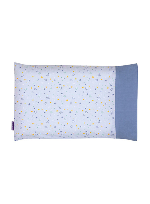 

Clevamama Baby Pillow Case, Blue
