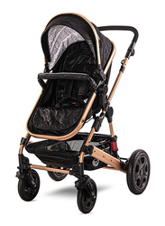 Lorelli Premium Lora Baby Stroller Set, Luxe Black