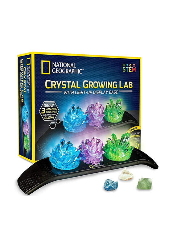 

National Geographic Light Up Crystal Growinational Geographic Lab, Multicolour