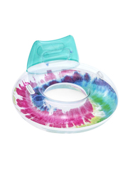 Bestway Swim Ring Tie Dye Floater, Multicolour