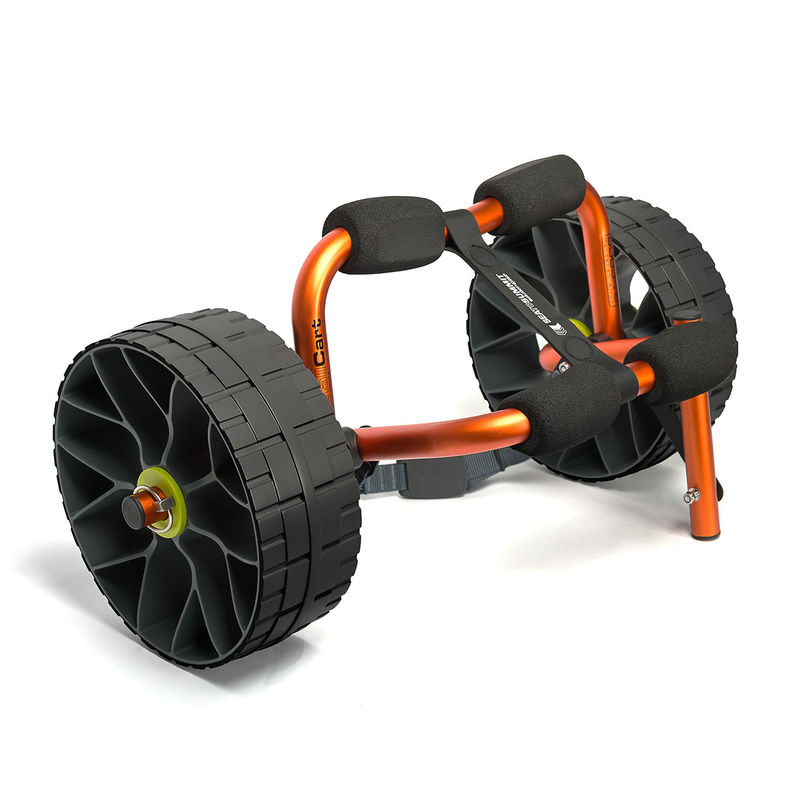 Sea to Summit Cart with Solid Wheels, Small, Orange