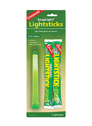 Coghlans Snaplights 12 Hrs Lightsticks, 2 Piece, Green