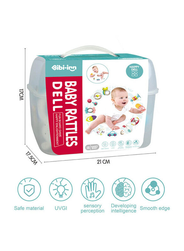 

IBI-IRN 12-Piece Baby Rattle Dell