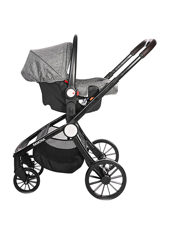 Lorelli Classic Ramona Baby Stroller, Steel Grey