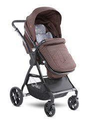Lorelli Premium Starlight Baby Stroller, Beige
