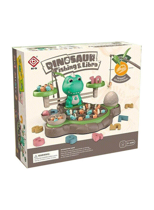 

Bo Qi Dinosaur Libra Fishing Plate, Ages 3+, Multicolour