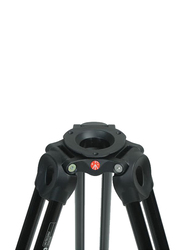 Manfrotto Tripod with Fluid Video Head Lightweight with Side Lock, MVK500AM, Black