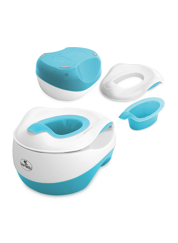 Lorelli Premium Wc Transform Toilet Seat Set, Light Blue