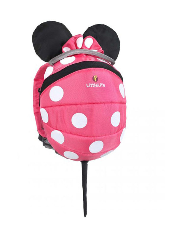 Little Life Disney Minnie Toddler Backpack for Kids, Multicolour