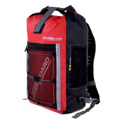 Overboard Pro-Sports Waterproof Backpack, 30L, Red