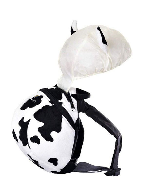 Little Life Toddler Cow Animal Daysack with Safety Rein, Black/White