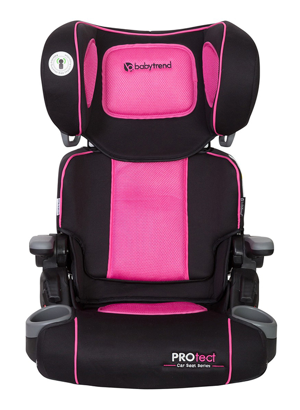Baby Trend Yumi Forward Facing Car Seat, Black/Pink
