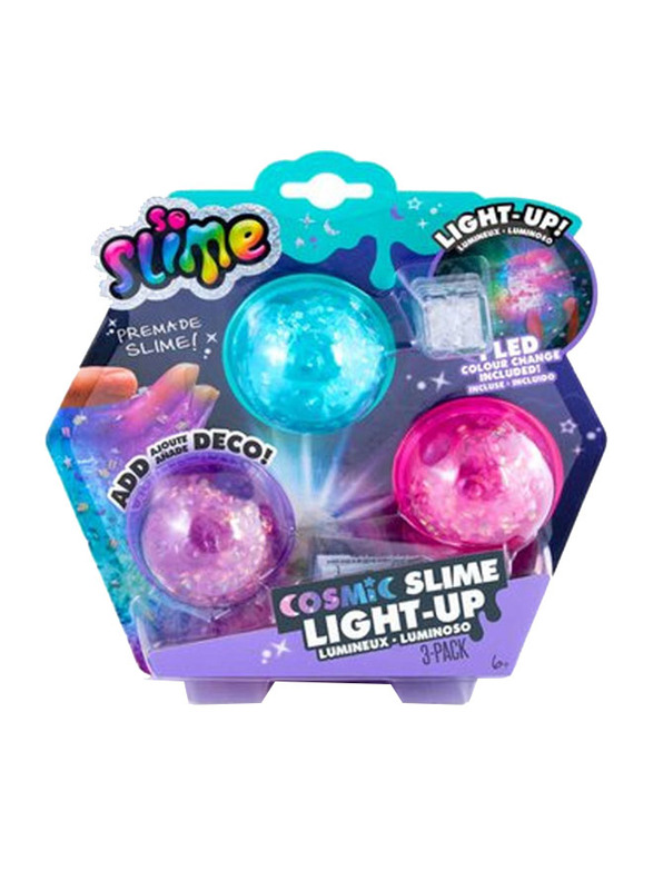 Canal Toys Antibacterial Slime, 3 pk.