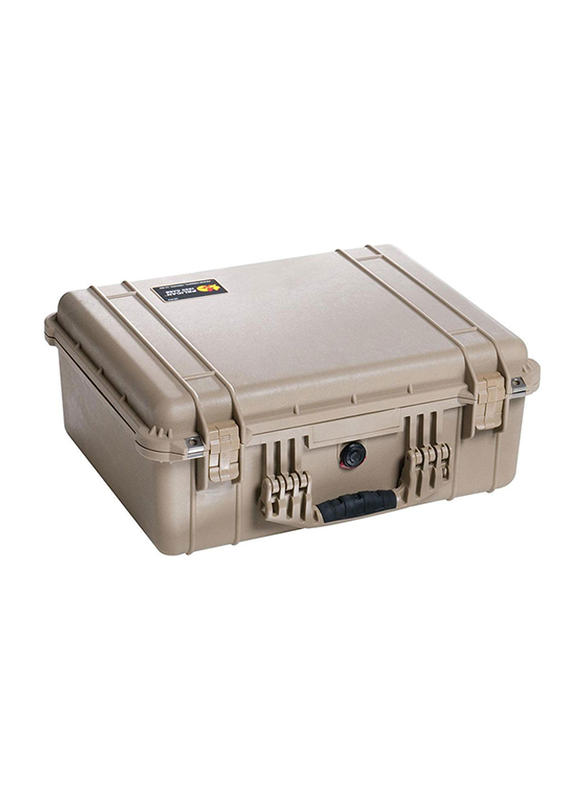 Pelican 1550 WL/WF Protector Case with 4-Piece Foam Set, Desert Tan