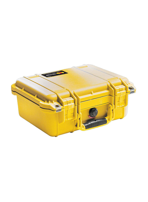 Pelican 1400NF WL/NF Case without Foam, Yellow