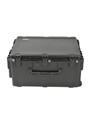SKB Iseries Watertight Utility Empty Case with Wheels and Tow Handle, 3026-15, Black