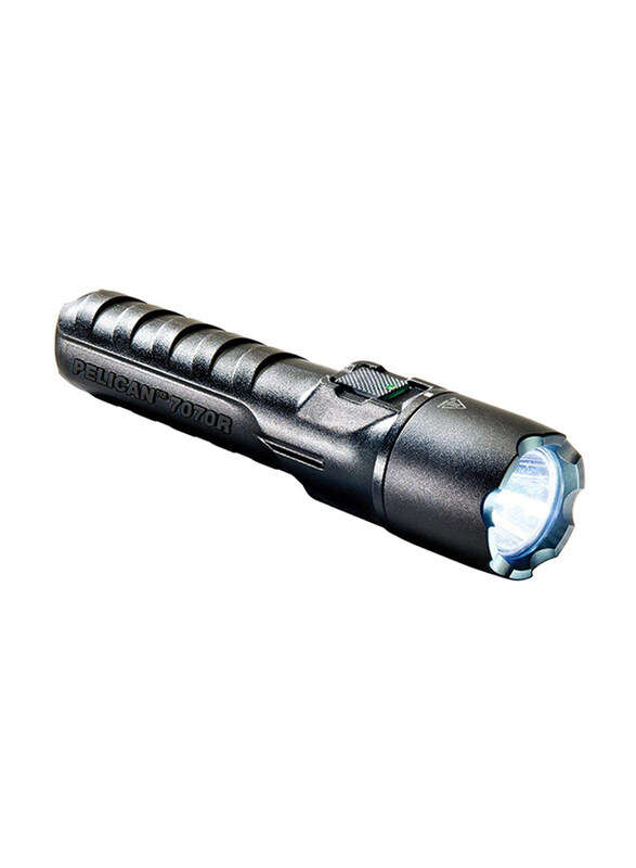 

Pelican 7070R Rechargeable LED Flashlights Li-ion, 1219 Lumens, Black