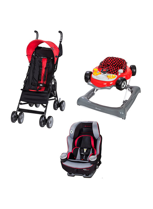 

Baby Trend Rocket Stroller & Trend 5.0 Activity Walker & Protect Car Seat Series Elite Convertible Car Seat, Multicolour