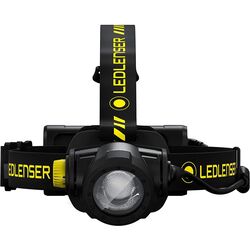 Ledlenser H15R Work 2500 Lumen Headlamp, Black/Yellow
