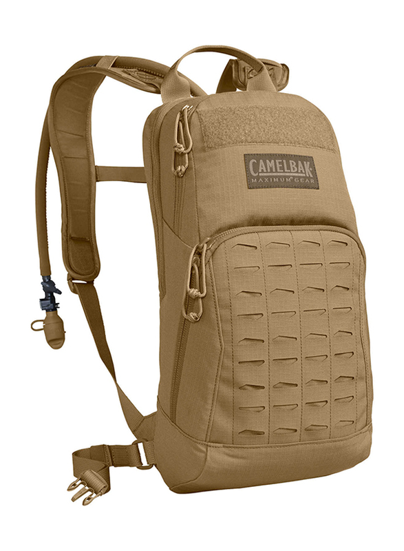 Camelbak M.U.L.E. Mil Spec Crux Long Hydration Backpack, 3 Ltr, Coyote Brown