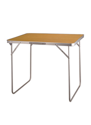 بروكامب طاولة قابلة للطي من الالمنيوم, PRO000057, بني