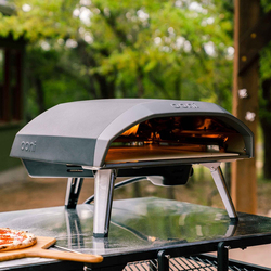 Ooni Koda Portable Gas Pizza Oven, Black/Silver