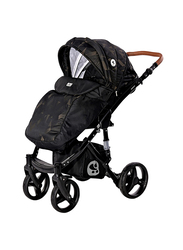 Lorelli Classic Rimini Baby Stroller with Mama Bag, Forest Green/Black