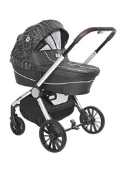 Lorelli Classic Ramona Baby Stroller, Silver Stripe