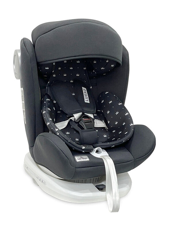 

Lorelli Lusso Convertible Car Seat, Black Crowns