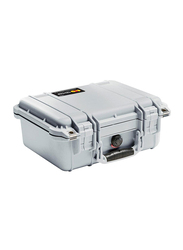 Pelican 1400 WL/WF Case with Foam, Silver