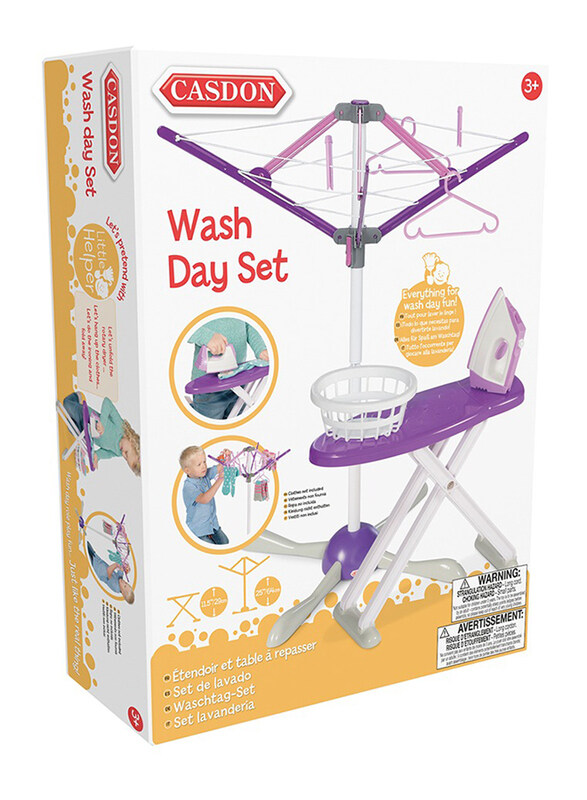 

Casdon Wash Day Set, White/Purple, Ages 3+