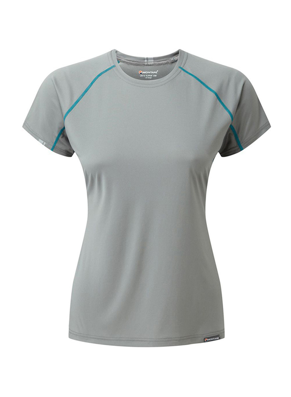 Montane FEM Sonic T-Shirt, Stratus Grey, Large