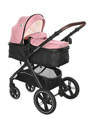 Lorelli Premium Heaven Baby Stroller Set, Pink