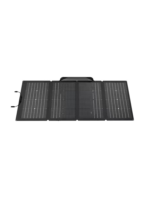 

Ecoflow Foldable Double-Sided Solar Panel with Case, 220W, 50062001, Black