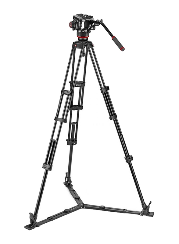 Manfrotto Professional Fluid Video System, MVK502AM-1, Black