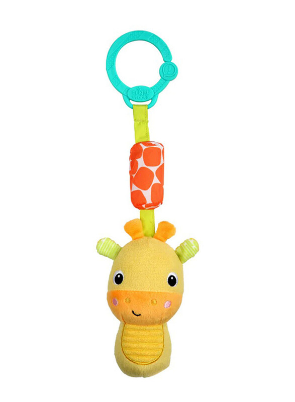 

Bright Starts Giraffe Chime Along Friends On-the-Go Toy, Multicolour