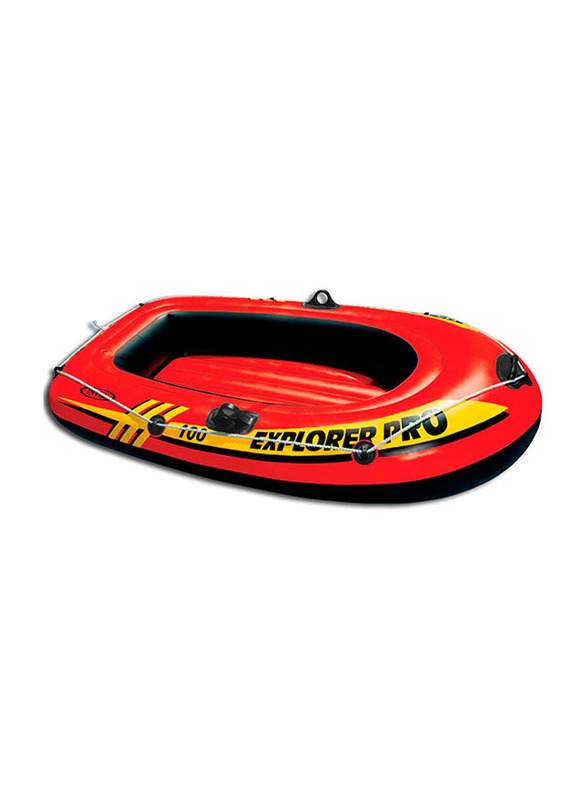 Intex Explorer Pro 100 Boats Inflatable Rafts, Red