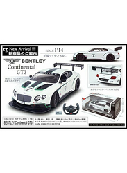 Rastar Bentley GT3 Performance Remote Control Car, 1:14 Scale, White, Ages 6+