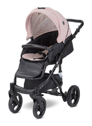 Lorelli Premium Rimini Baby Stroller, Cameo Rose Stars Pink