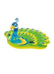 Intex Peacock Island Inflatable Pool Floater, Multicolour