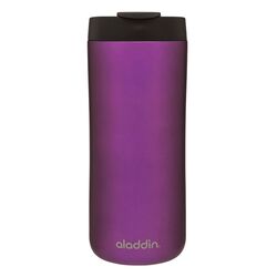 Aladdin 0.35 Litre Stainless Steel Leak-Lock Vacuum Flask, Purple