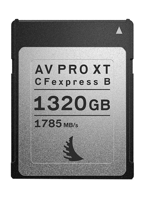 Angelbird 1320 GB AV Pro CFexpress XT MK2 Type B Memory Card, Grey