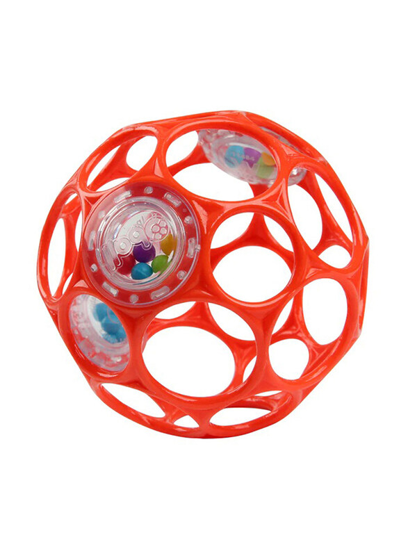 

Bright Starts Oball Rattle Easy-Grasp Toy, Red